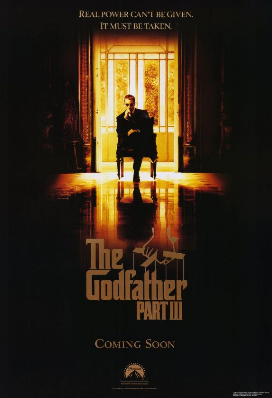 The Godfather Part III Movie Poster 11x17 Print