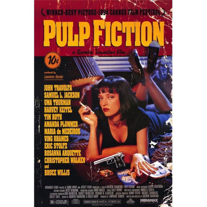 Pulp Fiction Movie Poster Print 27x40 - Iconic film art