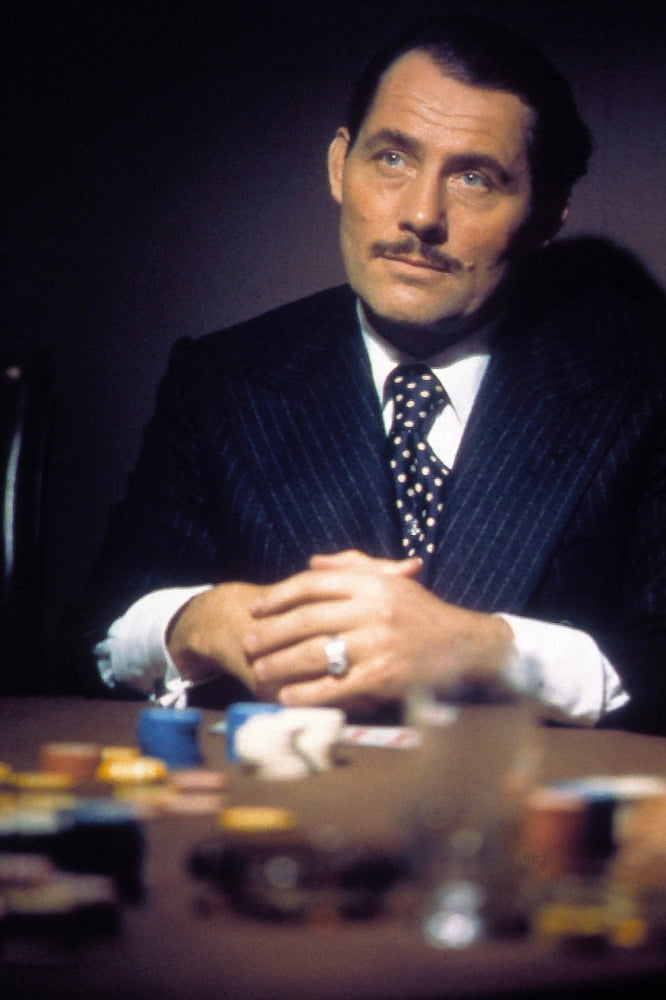 The Sting movie photo print featuring Robert Shaw, classic film art.