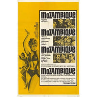 Mozambique movie poster print in vibrant colors, 11x17 size.