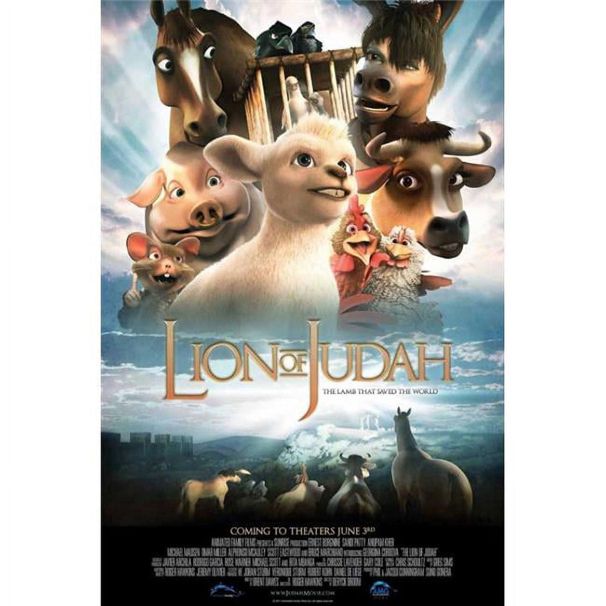 The Lion of Judah Movie Poster Print - 27x40 inches