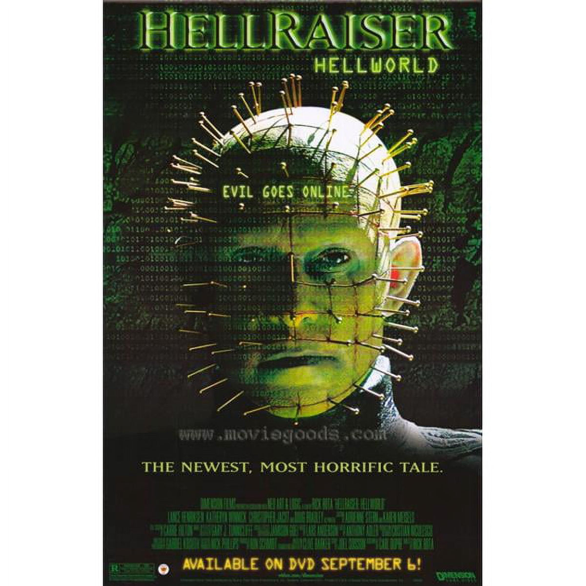 Hellraiser: Hellworld Movie Poster Print - 27 x 40 inches