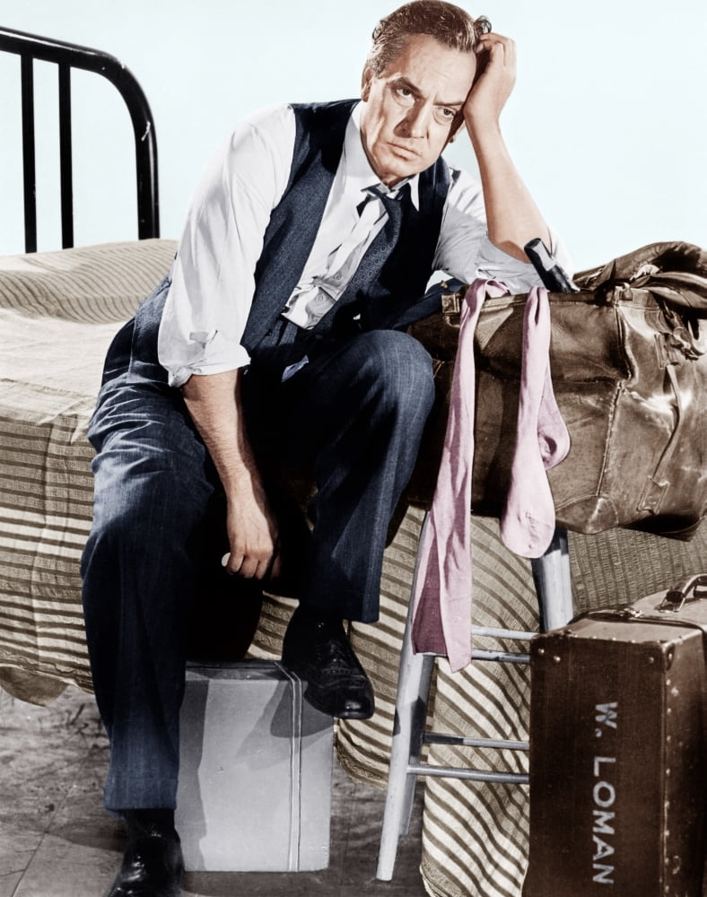 Fredric March in Death of a Salesman 1951 Photo Print
