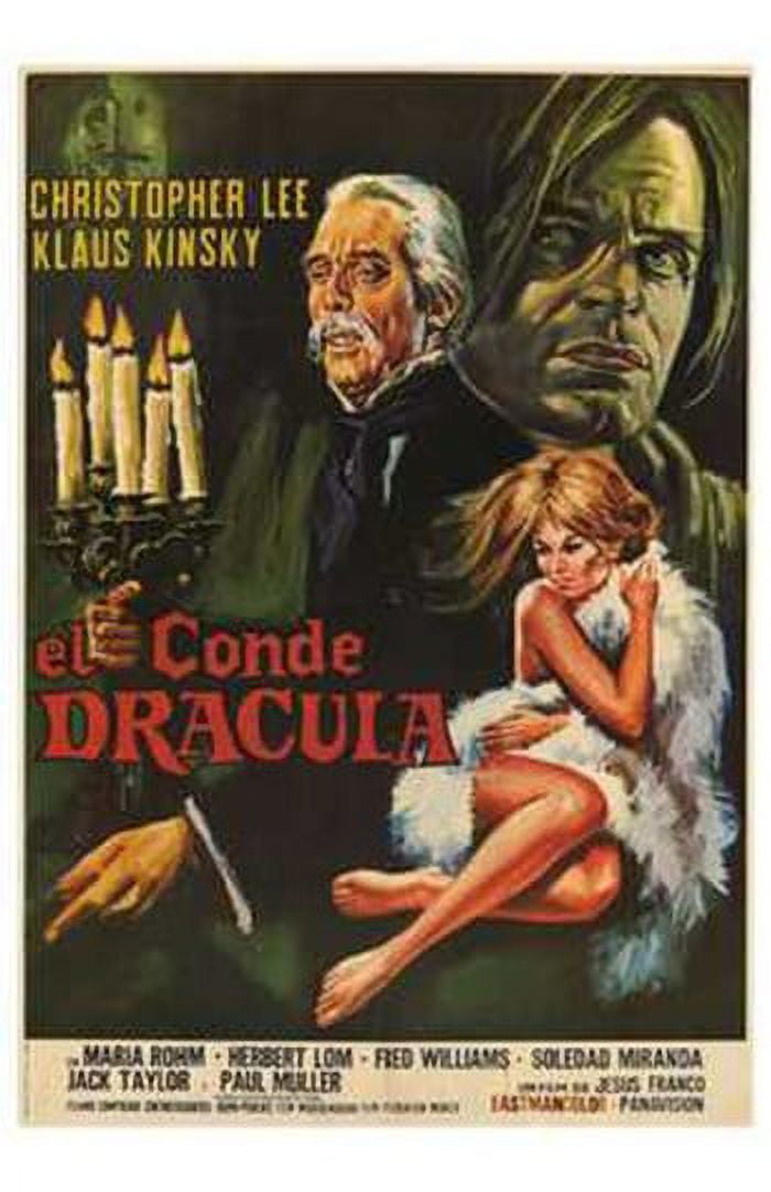 Count Dracula Movie Poster 11x17 - Classic Horror Art