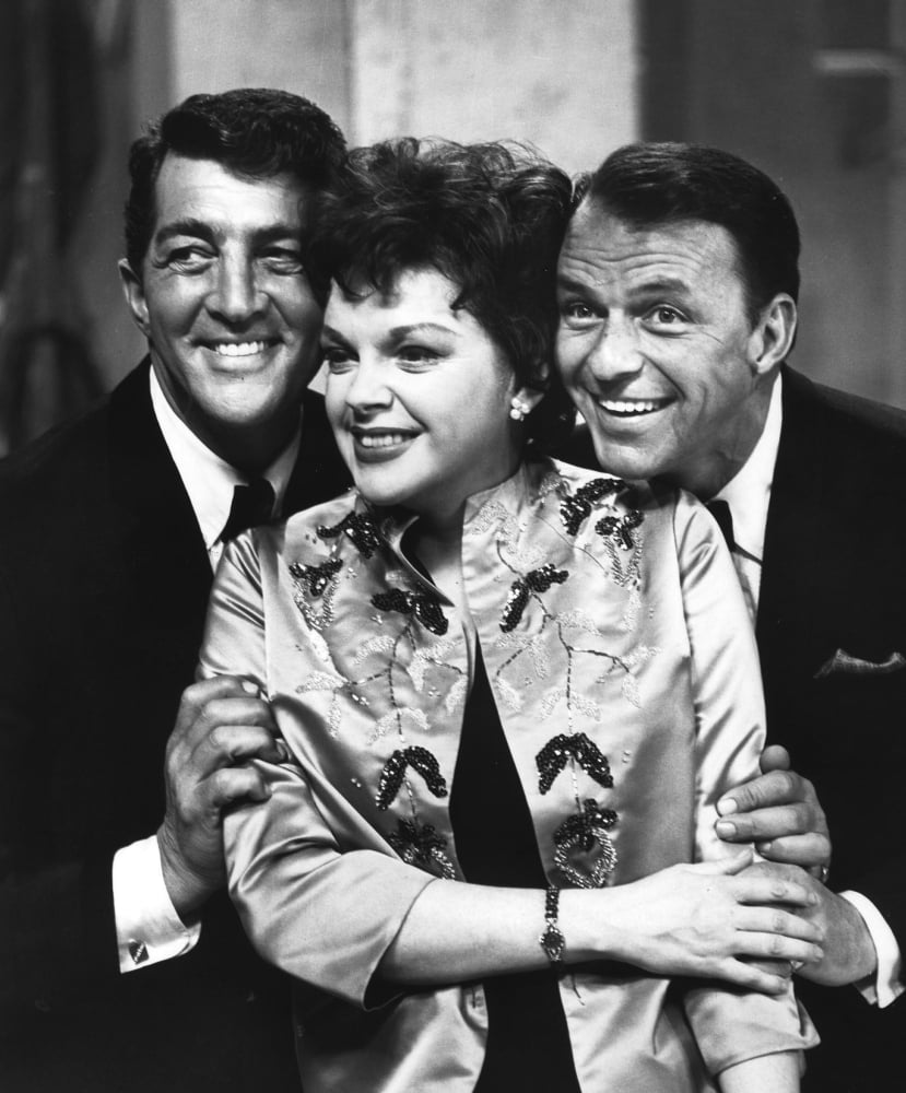 Photo print of Frank Sinatra, Judy Garland, and Dean Martin