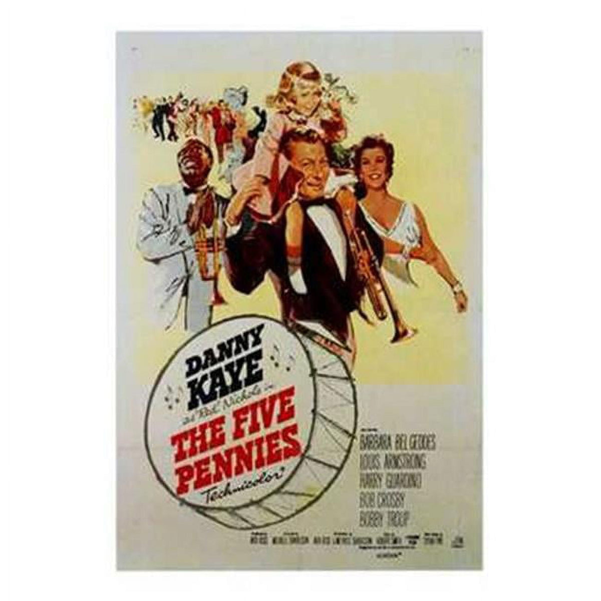 'The Five Pennies' movie poster print in 11x17 size.