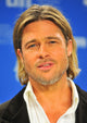 Brad Pitt at the Moneyball press conference print at TIFF
