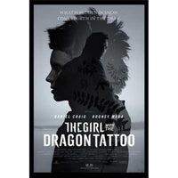 The Girl with the Dragon Tattoo movie poster 11x17 print.