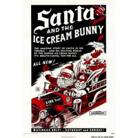Santa and the Ice Cream Bunny movie poster print 27x40