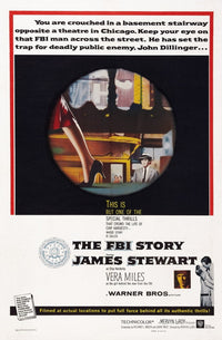 The FBI Story movie masterprint poster featuring James Stewart (11x17)