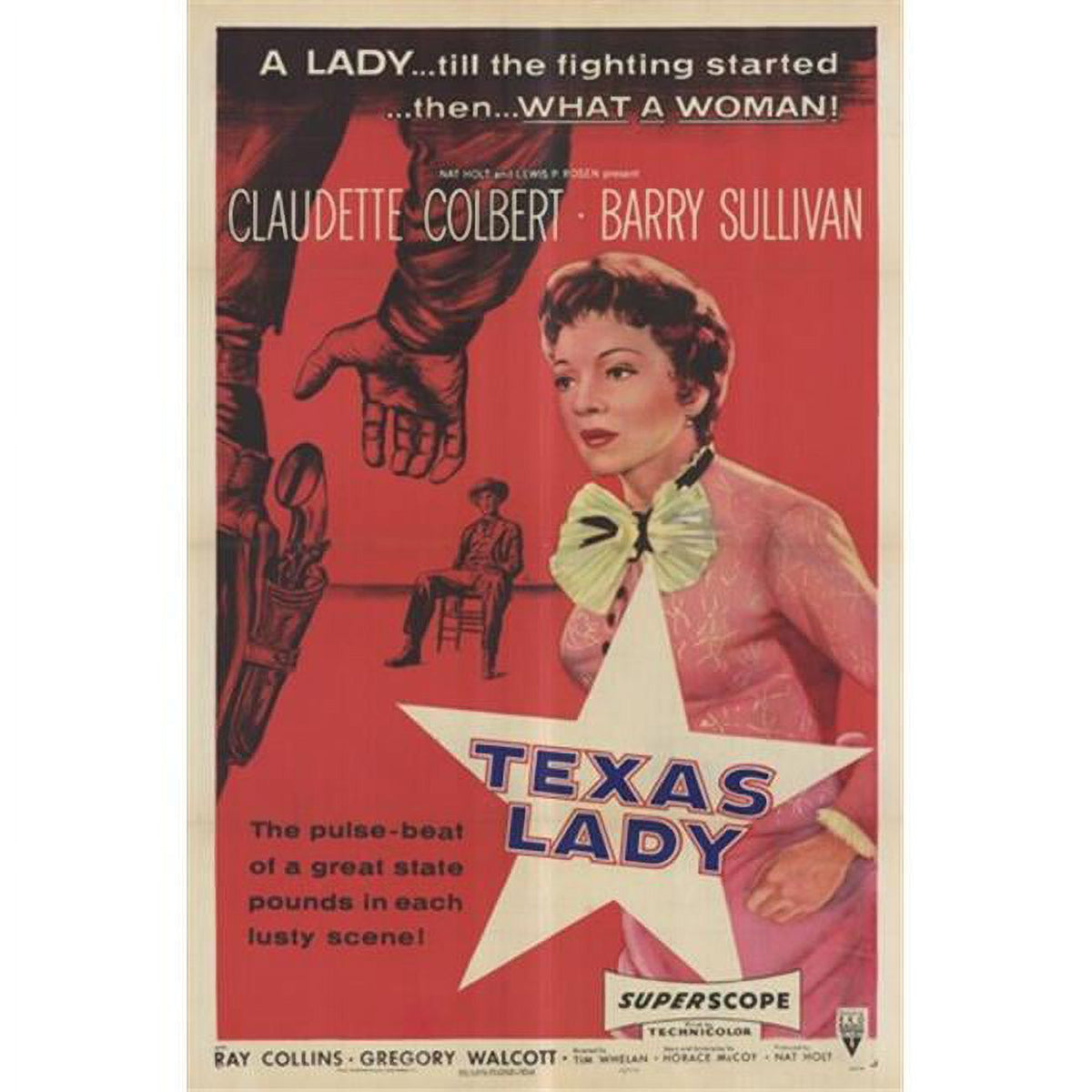 Texas Lady Movie Poster 11x17 print