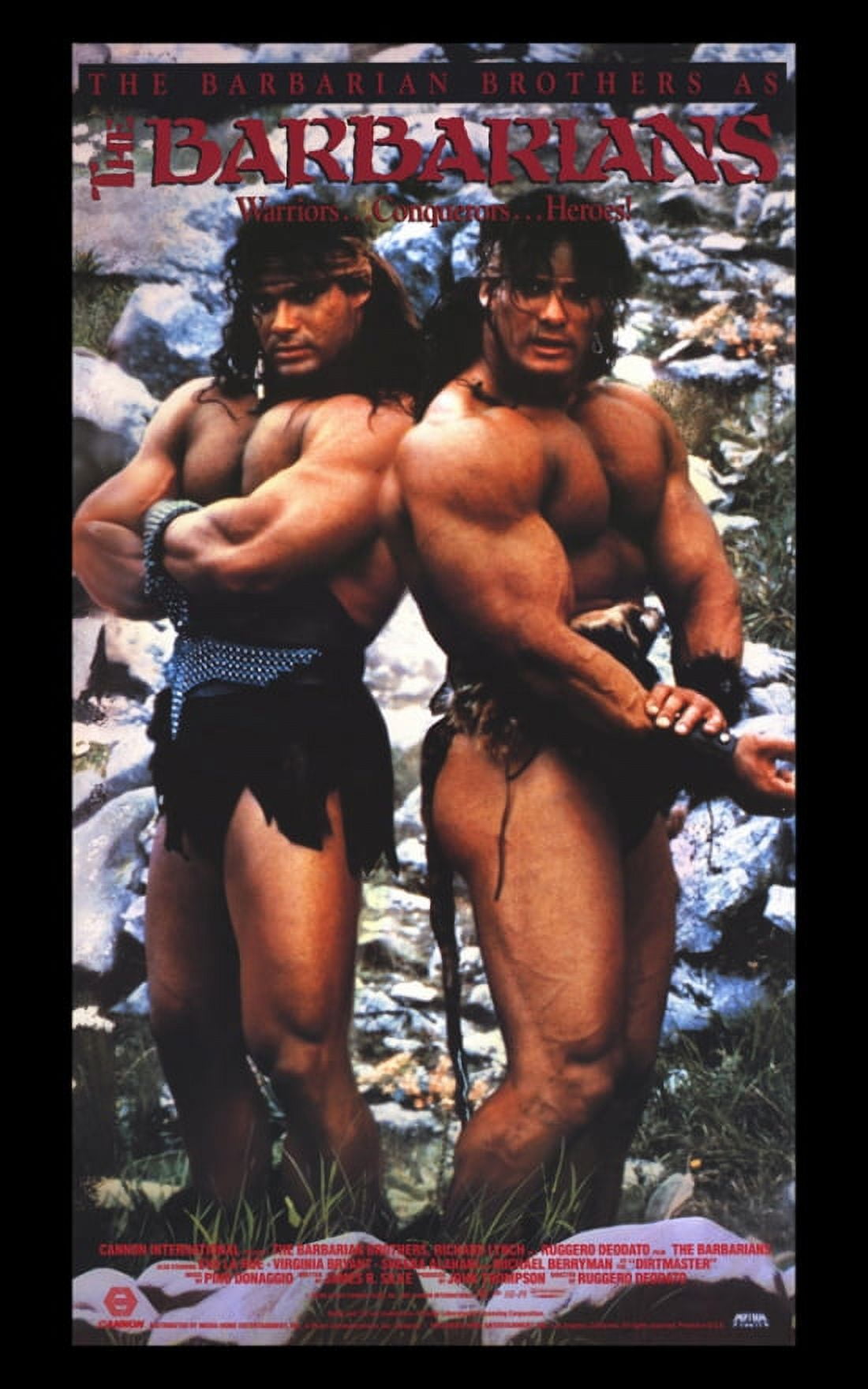 The Barbarians Movie Poster - 11x17 print for home décor