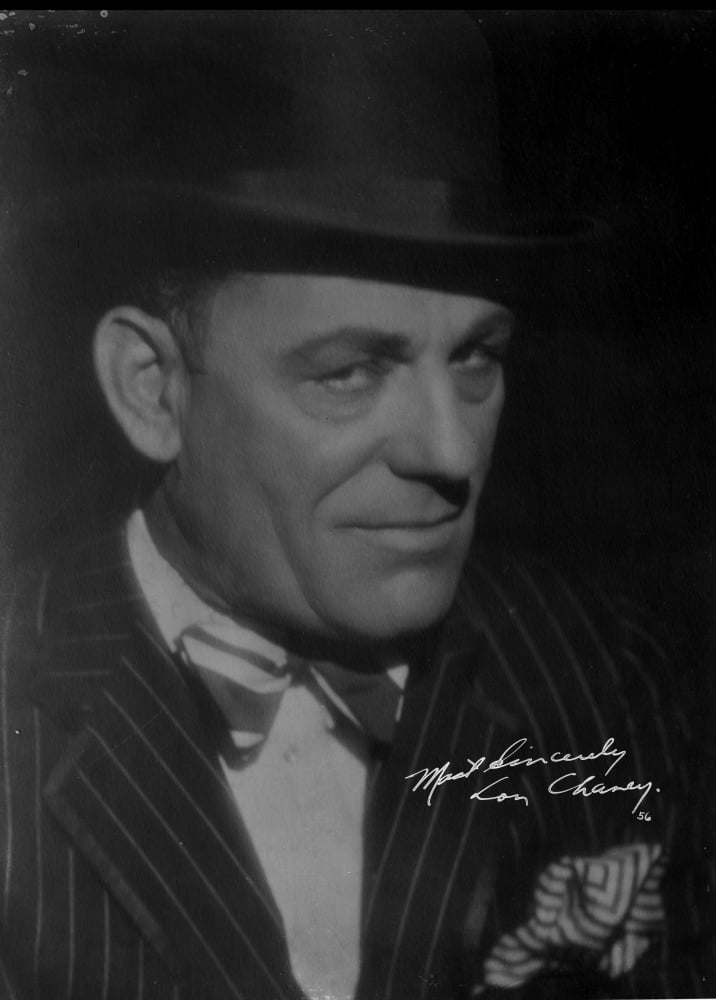 Lon Chaney classic photo print showcasing the iconic actor