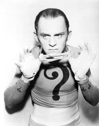 Frank Gorshin as The Riddler Photo Print - Iconic Vintage Character