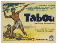 Tabu A Story of the South Seas Movie Poster 11x17