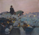 Pardon in Brittany Art Print by Gaston La Touche, vibrant Breton celebration.