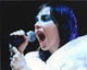 Bjork posed in yellow jacket portrait photo print