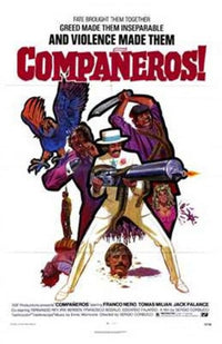 Companeros Movie Poster 11x17 - classic cinema art print.
