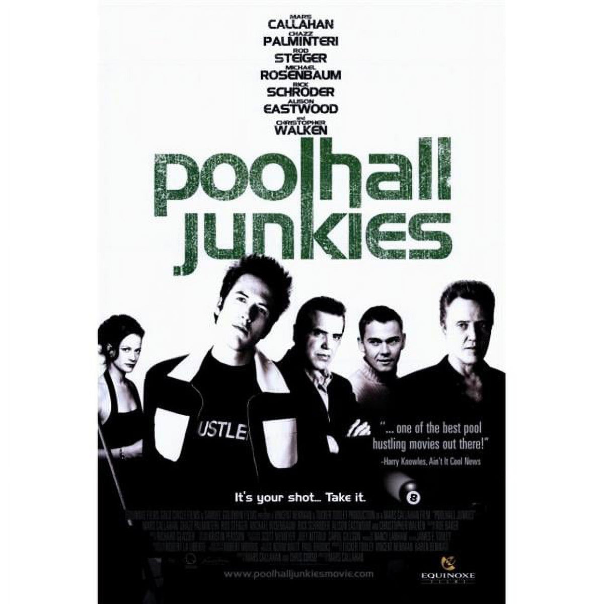 Poolhall Junkies movie poster print 27x40 inches