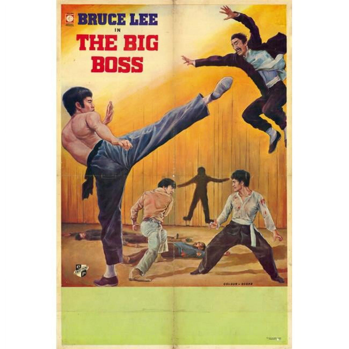 The Big Boss movie poster print featured in 27x40 size.