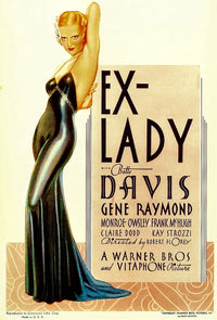 Ex-Lady Bette Davis 1933 Movie Masterprint Poster Print