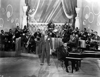 Cab Calloway performing with orchestra photo print