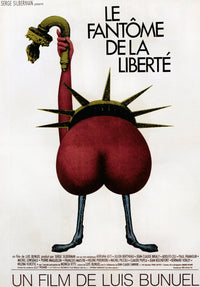 Le Fantome De La Liberte movie poster art from the 1974 film.