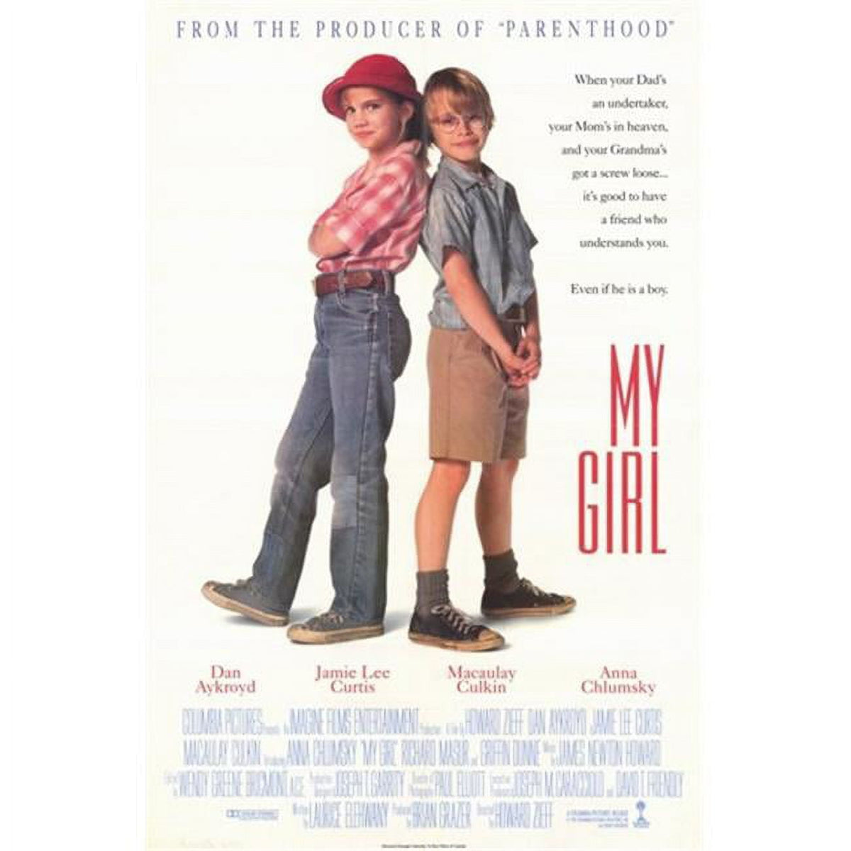 My Girl Movie Poster 11x17 print showcasing classic film art.