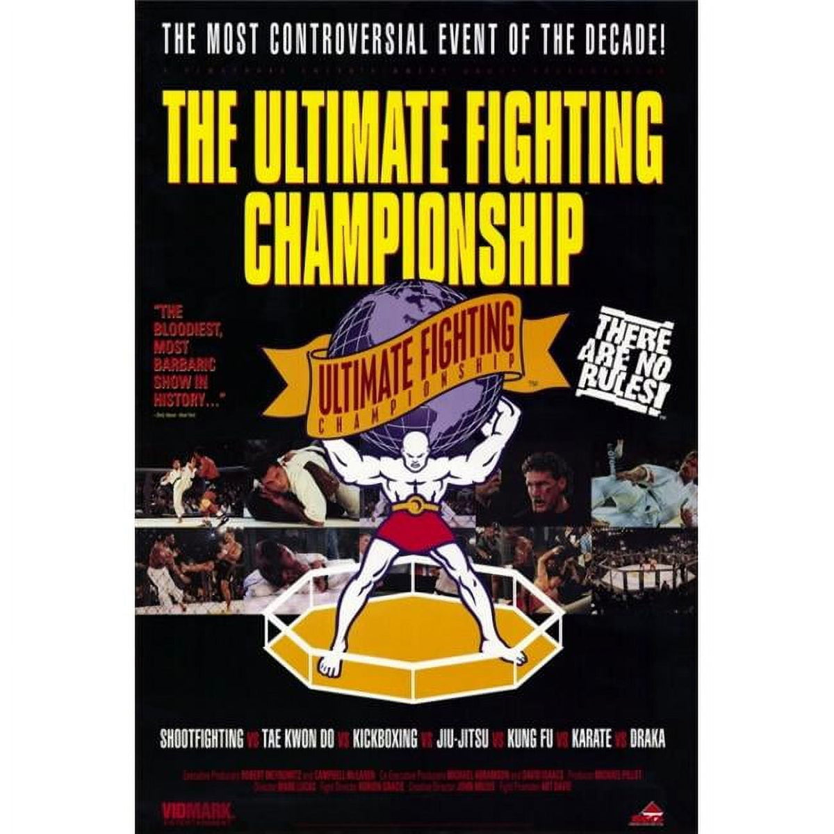 Ultimate Fighting Championships movie poster print 27x40.