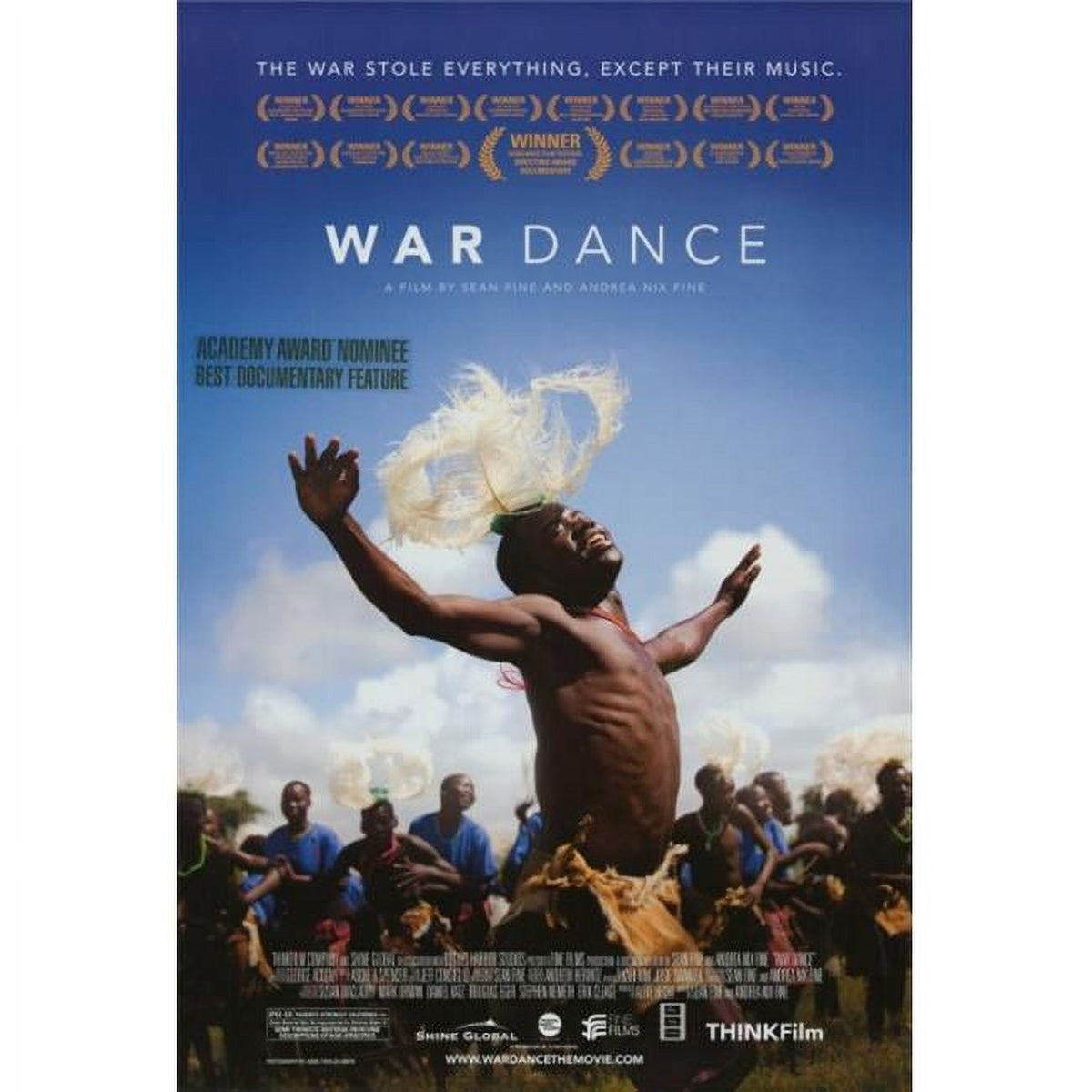 War Dance Movie Poster Print - 27x40 inches, vibrant colors and dynamic design.