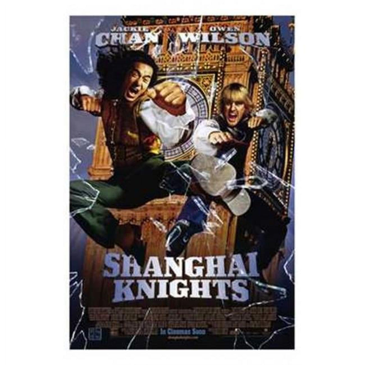 Shanghai Knights movie poster print 11x17