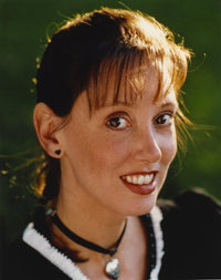 Close-up portrait photo print of Shelley Duvall smiling