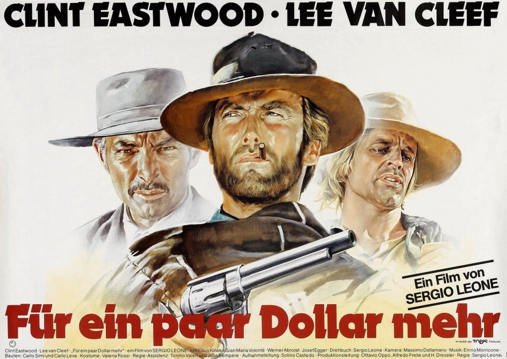 For A Few Dollars More Movie Masterprint Poster in multiple sizes