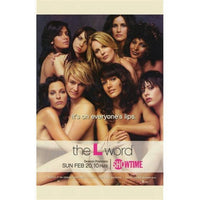 The L Word Movie Poster - 11x17 size featuring vibrant colors and iconic imagery.