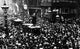 Winston Churchill delivering a speech at a rally photo print