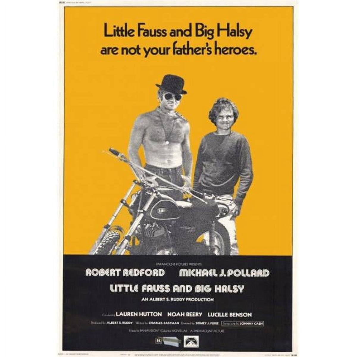 Little Fauss and Big Halsy Movie Poster Print - Classic Film Decor