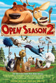Open Season 2 Movie Poster in 11x17 size featuring colorful animated characters.