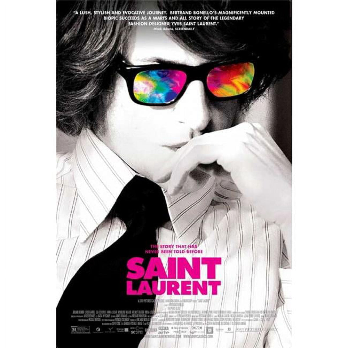 Saint Laurent Movie Poster Print 27x40 - Premium Quality Art