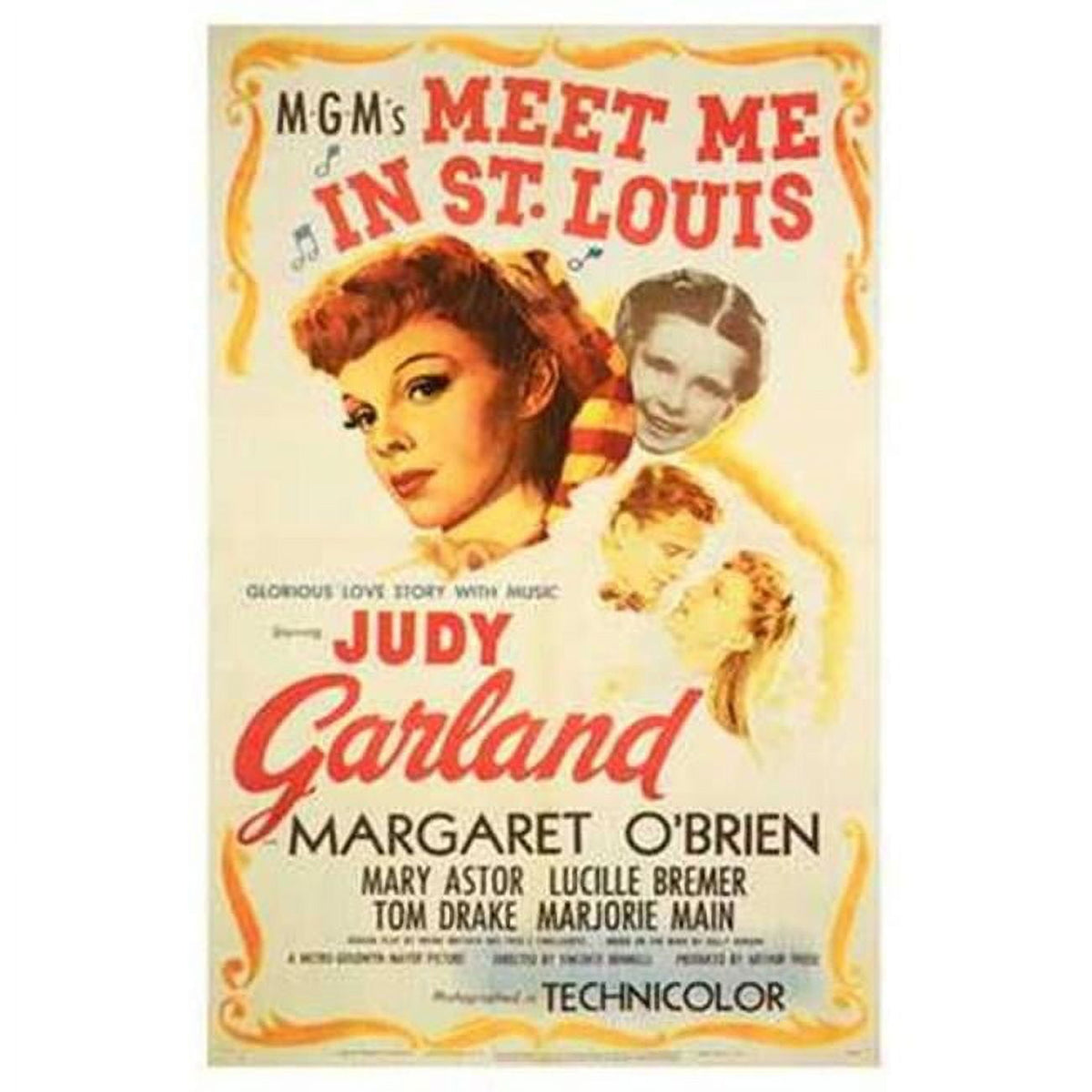 Meet Me in St. Louis movie poster 11x17 classic film art