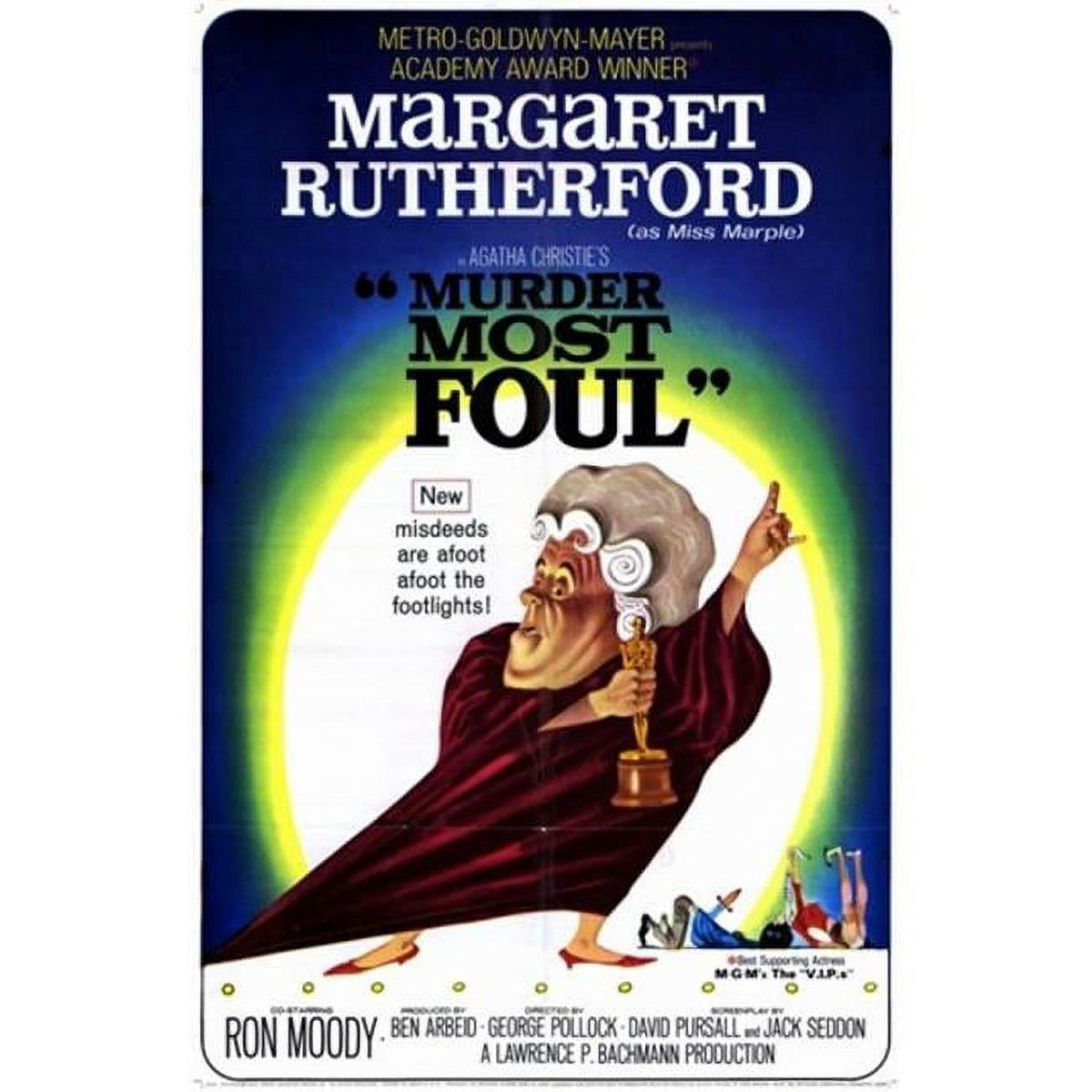 Murder Most Foul Movie Poster 11x17 print featuring classic film artwork.