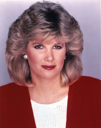Close-up portrait photo print of Joan Lunden