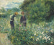 Picking Flowers Poster Print on premium paper