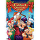 A Flintstones Christmas Carol movie poster featuring classic characters in a festive setting, size 11x17.