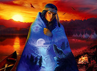 Cloak of Vision Poster Print by Andrew Farley, available in multiple sizes.