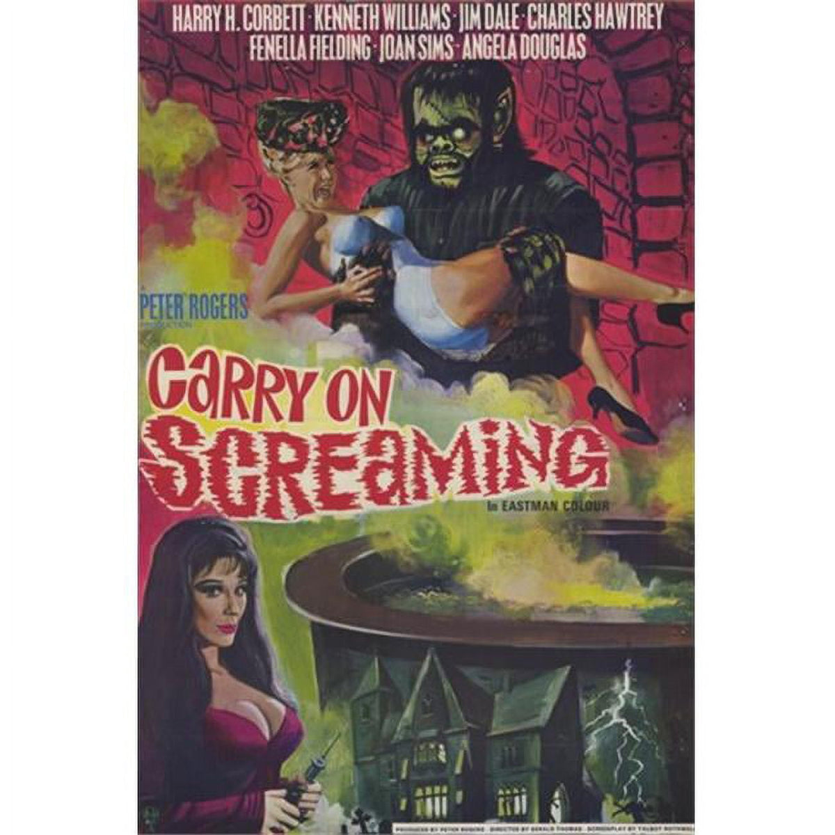 Carry on Screaming Movie Poster 11x17 - Classic Film Art
