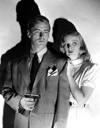 The Blue Dahlia movie photo print featuring Alan Ladd and Veronica Lake