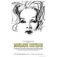 Marlene Dietrich classic movie poster 11x17
