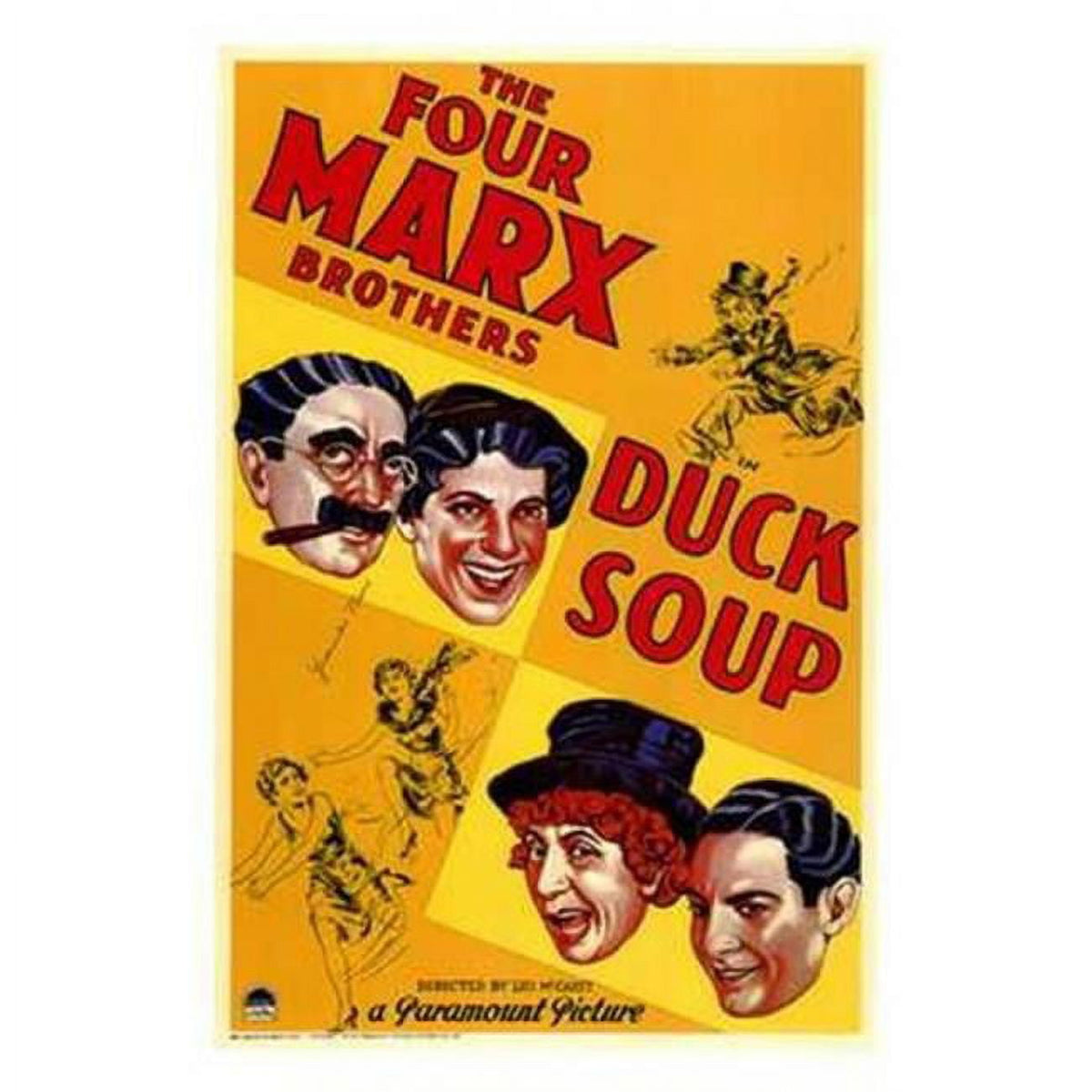 Duck Soup Movie Poster - Classic Comedy Film Art Print