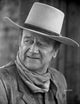 John Wayne photo print capturing the iconic actor in a hat pose.