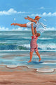 Don't Drop Me Now Poster Print by Peter Adderley